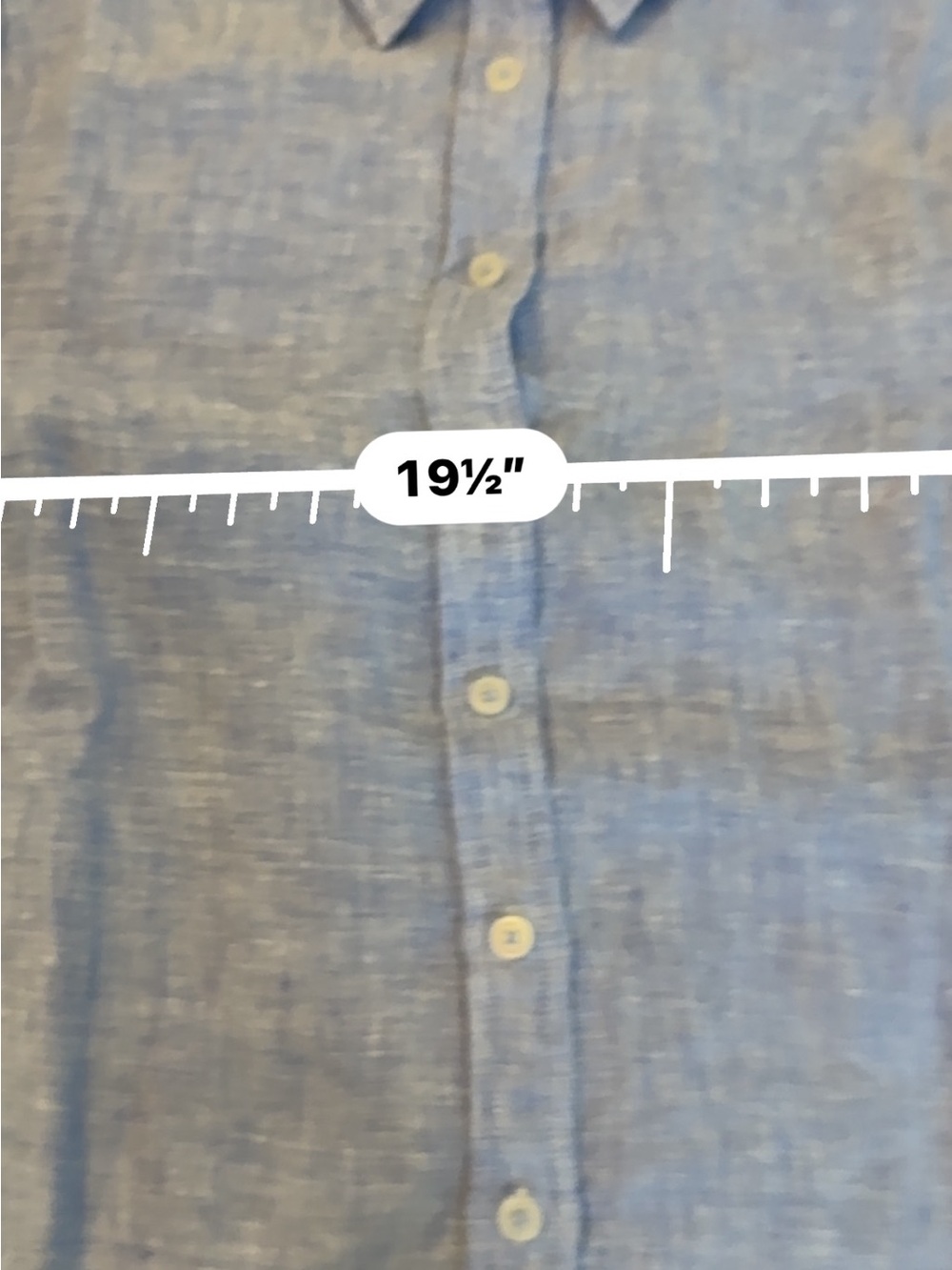 Quince 100% European Linen Button-Down Shirt- light blue- NWOT - Picture 14 of 16